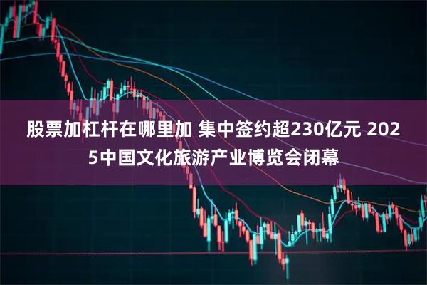 股票加杠杆在哪里加 集中签约超230亿元 2025中国文化旅游产业博览会闭幕